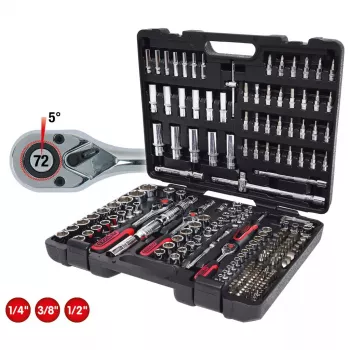 Dopsleutelset KS Tools 918.0795 195 doppen Imperial 10 kg