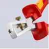Knipex 11 06 160 T geïsoleerde striptang met openingsveer, 160 mm