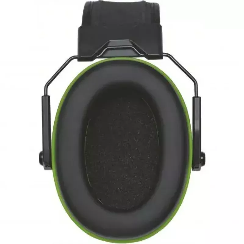 Uvex K10 veiligheidsbril met hoofdbeugel zwart groen bouw
