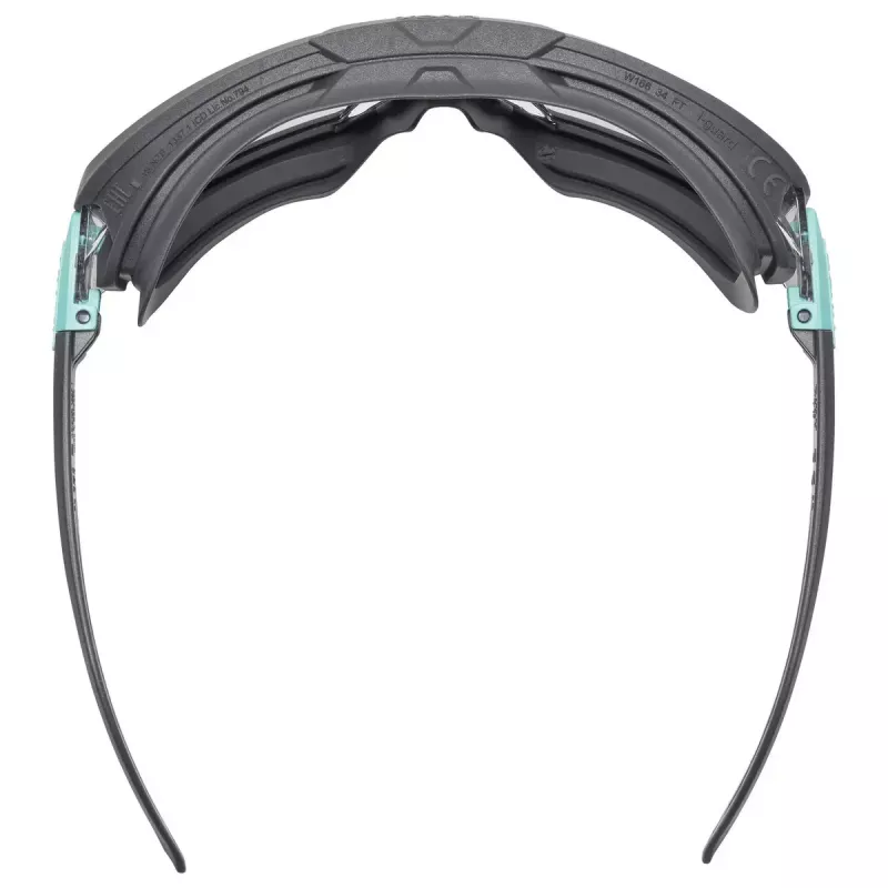 Veiligheidsbril Uvex i-guard polycarbonaat blauw grijs transparant