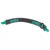 Veiligheidsbril Uvex i-guard+ polycarbonaat zwart blauw transparante glazen