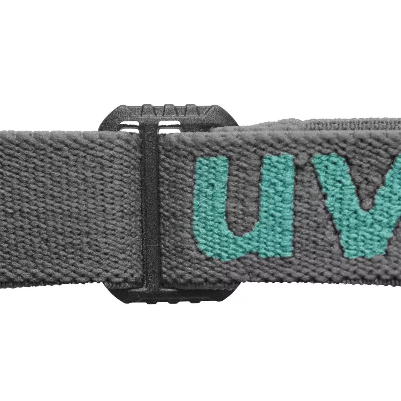 Veiligheidsbril Uvex i-guard+ polycarbonaat zwart blauw transparante glazen