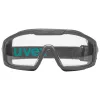 Veiligheidsbril Uvex i-guard+ polycarbonaat zwart blauw transparante glazen