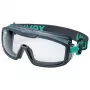 Veiligheidsbril Uvex i-guard+ polycarbonaat zwart blauw transparante glazen