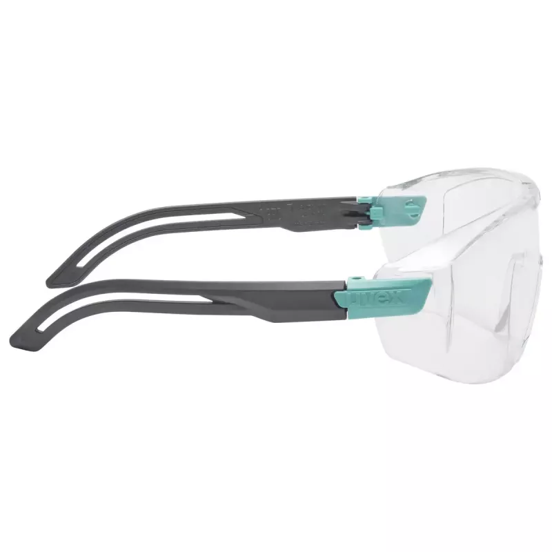 Veiligheidsbril Uvex i-lite polycarbonaat blauw grijs transparant