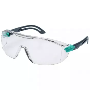 Veiligheidsbril Uvex i-lite polycarbonaat blauw grijs transparant