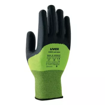 Uvex C500 foam snijvaste handschoenen, maat 7