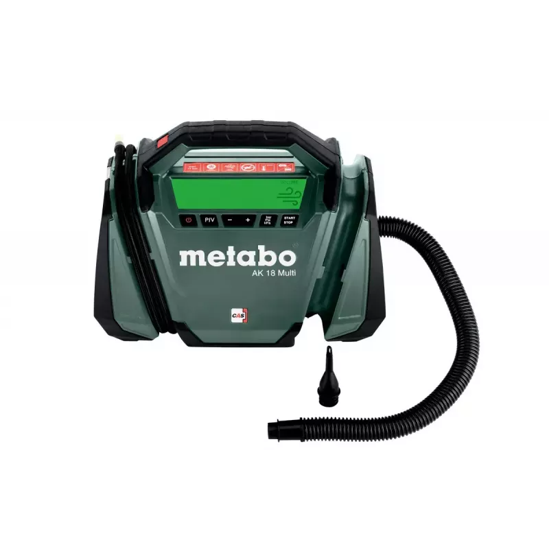 Luchtcompressor Metabo AK 18 MULTI 16 l/min 11 bar batterij