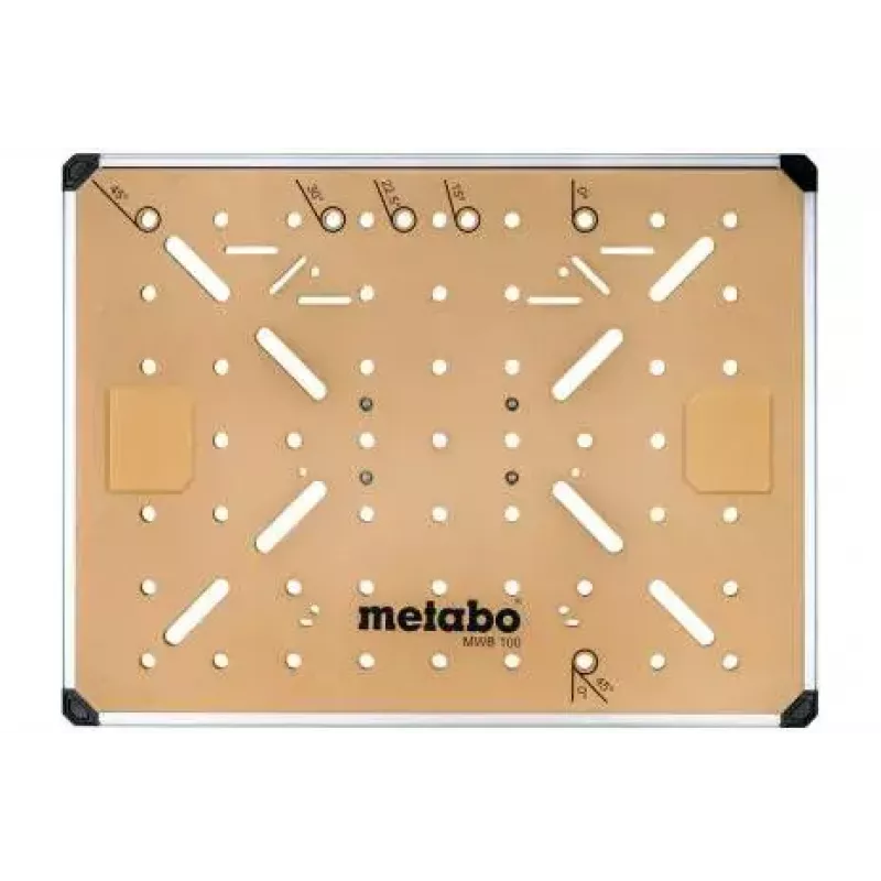 Outdoortafel Metabo MWB 100 beige metallic rechthoekig 710 mm breedte