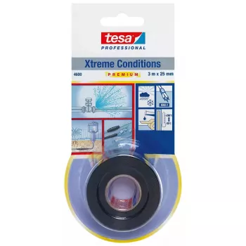 Afdichtband TESA 04600-00001-00 zwart 3 m