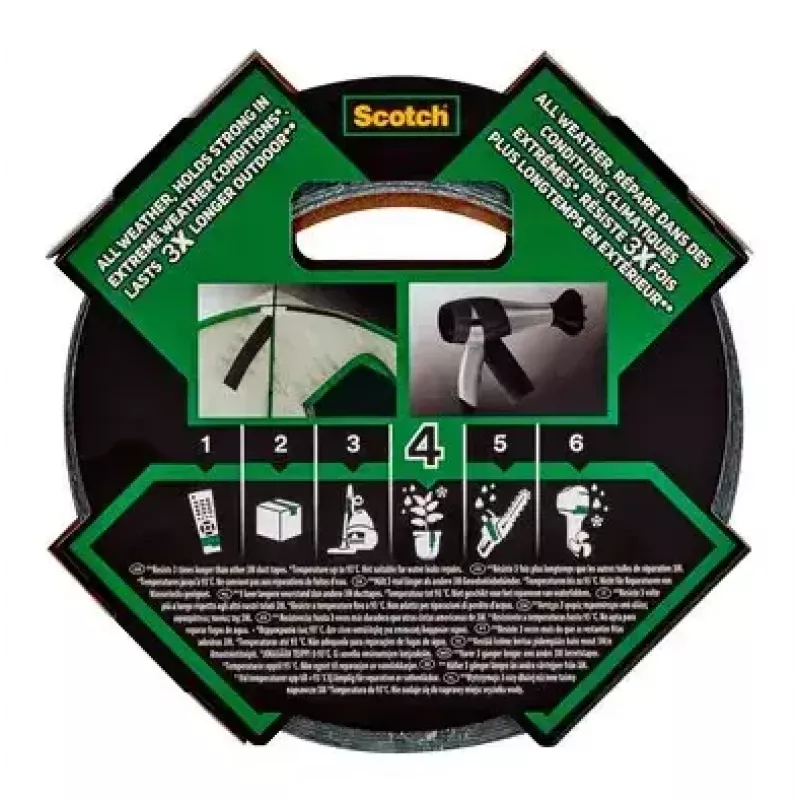 3M Extremium Tape grijs 27,4 m bundelen repareren waterdicht