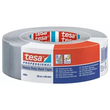 Tape TESA Professional 4663 grijs 50 m
