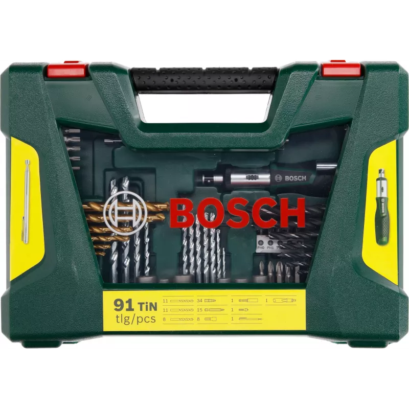 Bosch 2 607 017 195 boren boorset 91 stuks