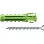 Schroeven- en pluggenset Fischer 567813 45 stuks groen