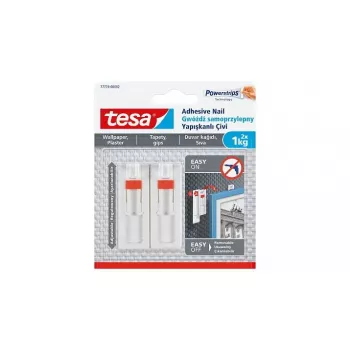 Universele haak Tesa 77774 indoor wit 2 stuks