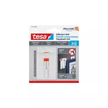 Universele haak TESA 77777 indoor wit 2 stuks