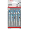 Decoupeerzaagblad Bosch T 118 B hogesnelheidsstaal HSS 5 stuks