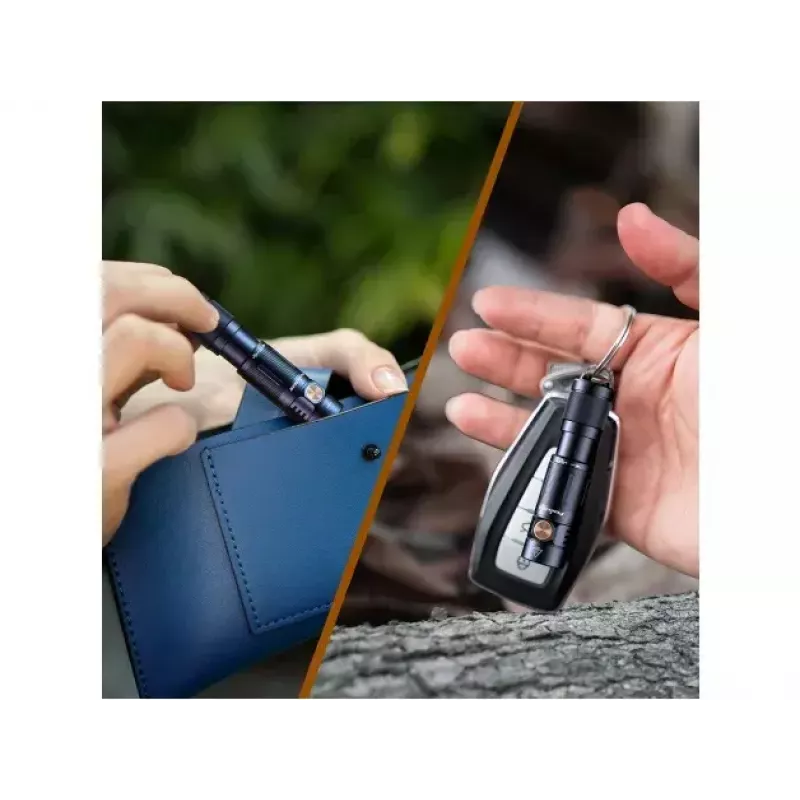 Fenix E05R mini zaklamp, 400 lm, zwart