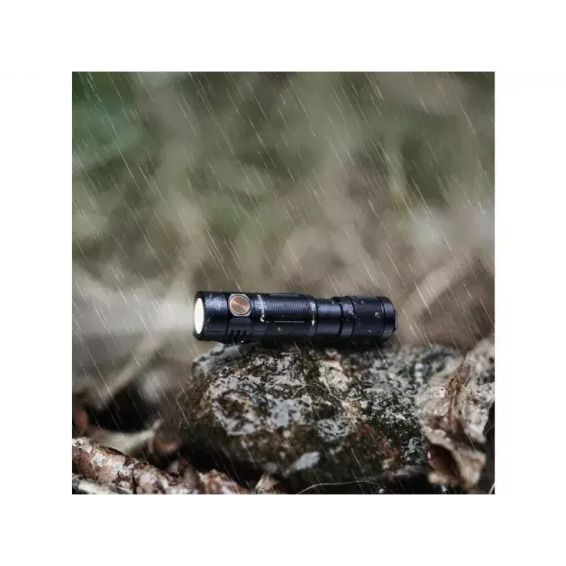 Fenix E05R mini zaklamp, 400 lm, zwart