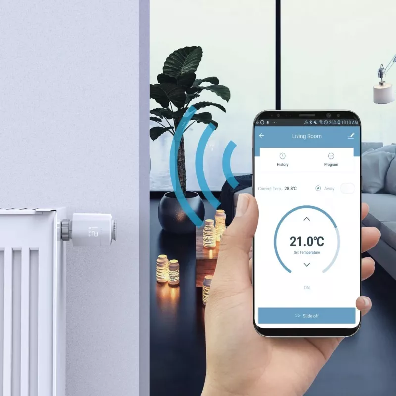 Hama 00176661 thermostatische radiatorkraan geschikt voor binnenruimtes