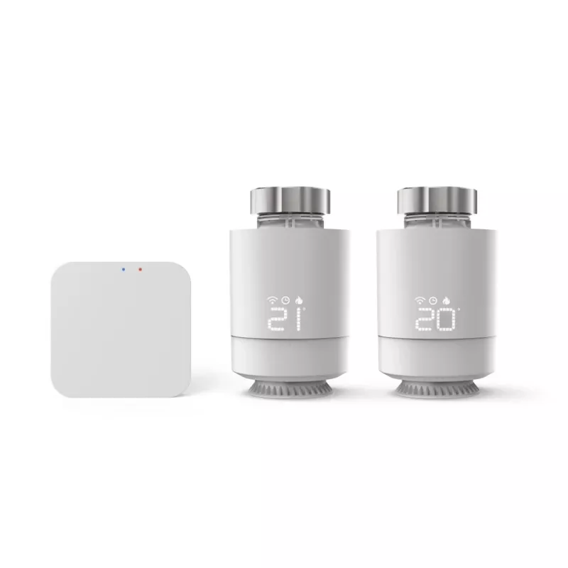 Hama slimme wifi-verwarmingsregelset, 2 x slimme radiatorthermostaat + hub (00176662)