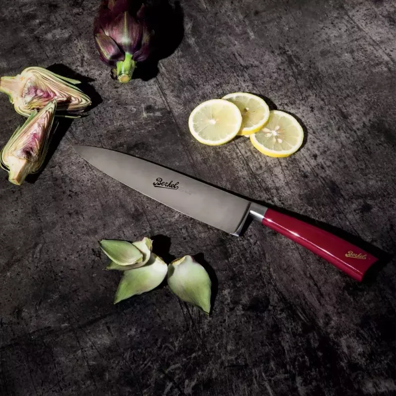 Keukenmes Berkel Elegance set 3 stuks – roestvrijstalen lemmetten 22 cm