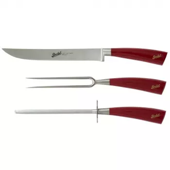 Keukenmes Berkel Elegance set 3 stuks – roestvrijstalen lemmetten 22 cm