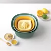 Set Brabantia Tasty+ stapelbaar 3,2L blauw groen geel