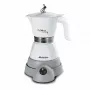 Ariete 1358 Moka Aroma – elektrische mokapot voor 2/4 kopjes – draadloze basis – auto-off – temperatuurbehoud gedurende 30 min. – 400 watt – wit