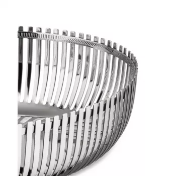 Alessi PCH06/26 ovale mandschaal, gepolijst RVS, 26 cm