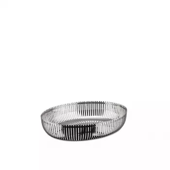 Alessi PCH06/26 ovale mandschaal, gepolijst RVS, 26 cm