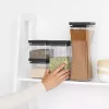 Vierkante kunststof doos Brabantia Tasty+