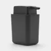 Brabantia 302503 zeepdispenser voor de keuken, donkergrijs