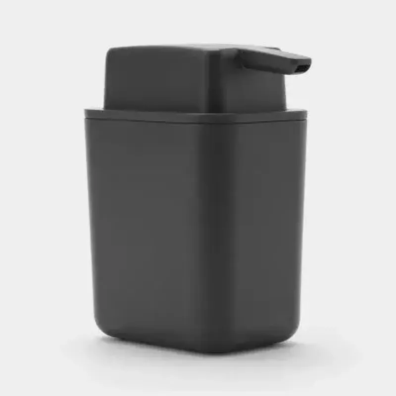 Brabantia 302503 zeepdispenser voor de keuken, donkergrijs