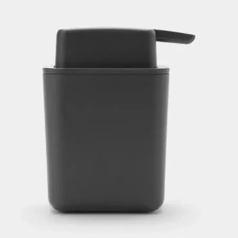 Brabantia 302503 zeepdispenser voor de keuken, donkergrijs