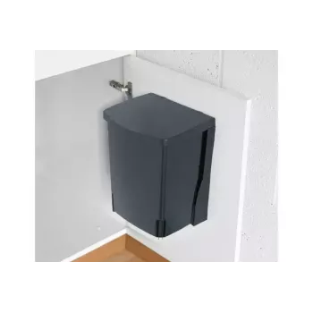 Brabantia 10L zwarte afvalemmer 260 mm breedte 210 mm diepte 330 mm hoogte