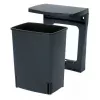 Brabantia 395246 inbouwafvalbak, 10 l, zwart