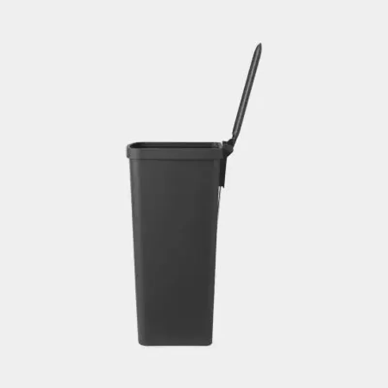 Brabantia afvalemmer 40L hoek grijs 800023