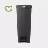 Brabantia afvalemmer 40L hoek grijs 800023