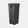 Brabantia afvalemmer 40L hoek grijs 800023