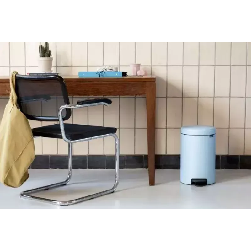 Afvalemmer Brabantia NewIcon 12 L rond blauw