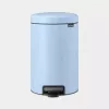 Afvalemmer Brabantia NewIcon 12 L rond blauw