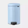 Afvalemmer Brabantia NewIcon 12 L rond blauw