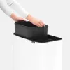 Afvalemmer Brabantia 313547 34 L rechthoekig kunststof wit