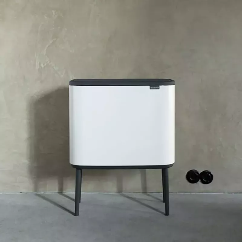 Afvalemmer Brabantia 313547 34 L rechthoekig kunststof wit