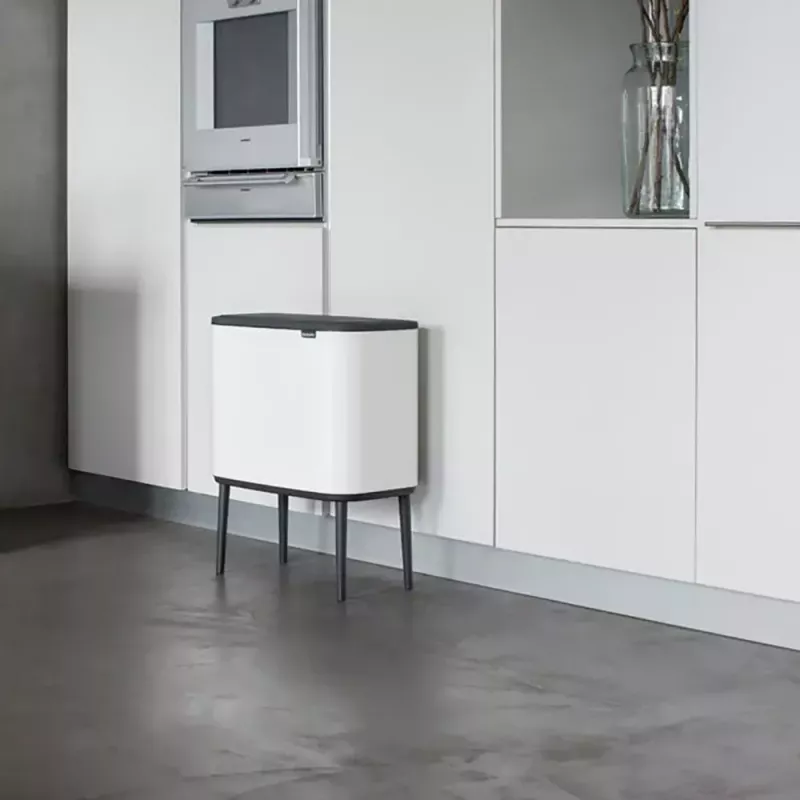 Afvalemmer Brabantia 313547 34 L rechthoekig kunststof wit