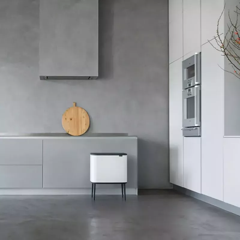 Afvalemmer Brabantia 313547 34 L rechthoekig kunststof wit