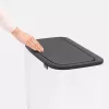 Afvalemmer Brabantia 313547 34 L rechthoekig kunststof wit