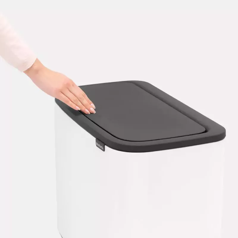 Afvalemmer Brabantia 313547 34 L rechthoekig kunststof wit