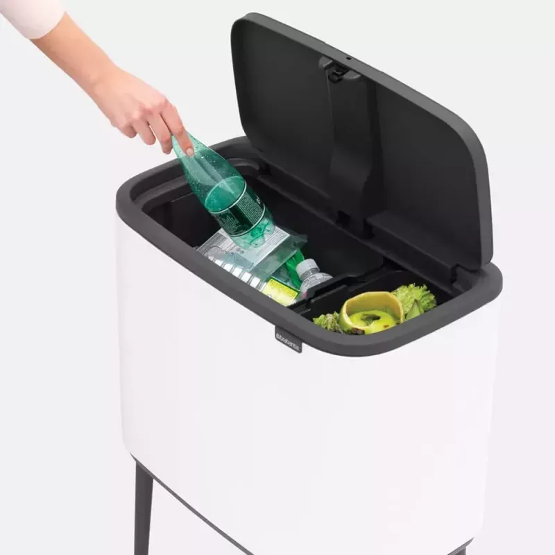 Afvalemmer Brabantia 313547 34 L rechthoekig kunststof wit